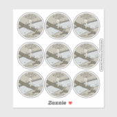 Sticker Dieu sera là (Feuille)