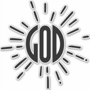 Sticker Dieu soleil