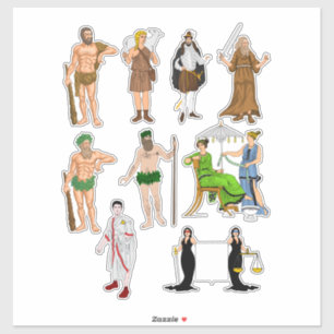 Sticker Dieux Déesse Imaginaire conte de fées Personnes Ca