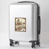 Sticker Diffusion Radio Jésus Diffusion Radio Jésus Christ (Sur valise)