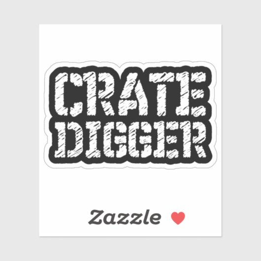 Sticker Digger de vitesse (Feuille)