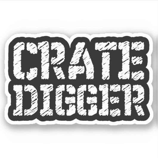 Sticker Digger de vitesse (Devant)