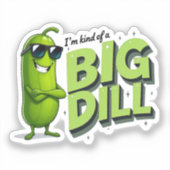 Sticker Dill Pickles Amateurs Cadeau - Drôle Drôle Dessins (Recto)