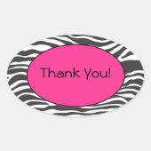 Sticker d'impression Zebra (Devant)