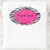 Sticker d'impression Zebra (Sac)