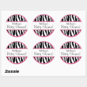 Sticker d'impression Zebra Chic R-PKBK (Feuille)