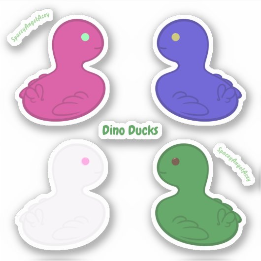 Sticker Dino Ducks (Devant)
