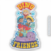 Sticker Dino Friends | Dino Ranch (Devant)