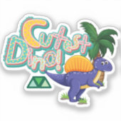 Sticker dino mignon (Recto)