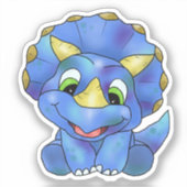 Sticker Dino mignon (Recto)