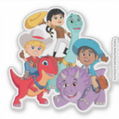 Sticker Dino Ranch Yee Haw ! (Devant)