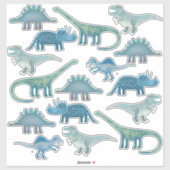 Sticker Dinosaur (Feuille)