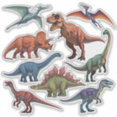 Sticker Dinosaur (Devant)