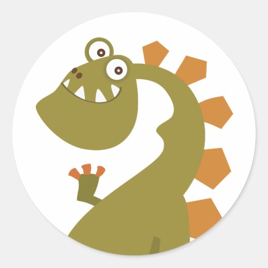 Sticker Dinosaur Land (Devant)