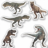 Sticker Dinosaur Tyrannosaurs T-rex (Devant)
