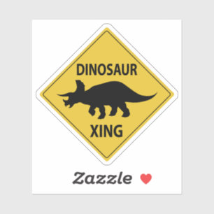 Sticker Dinosaur XING