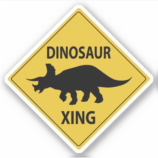 Sticker Dinosaur XING (Devant)