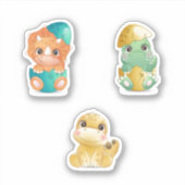 Sticker Dinosaure (Devant)