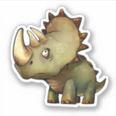 Sticker Dinosaure (Devant)