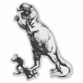 Sticker Dinosaure (Devant)