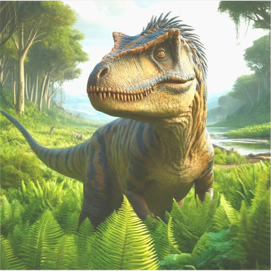 Sticker Dinosaure (Devant)