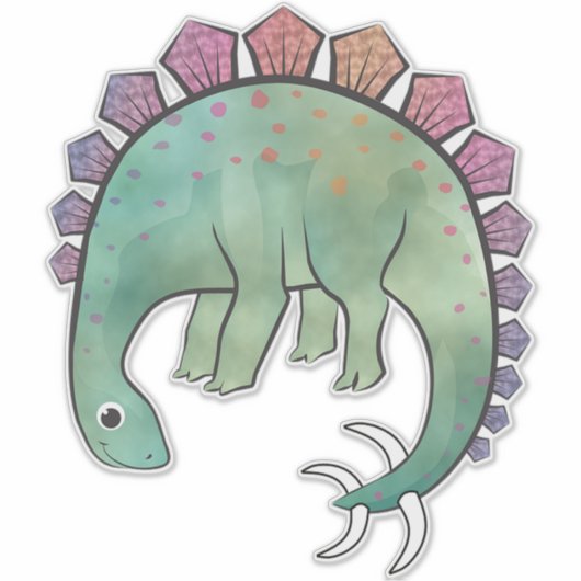 Sticker Dinosaure (Devant)