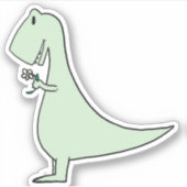 Sticker Dinosaure (Devant)
