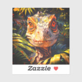 Sticker Dinosaure (Feuille)