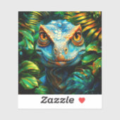 Sticker Dinosaure (Feuille)