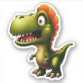 Sticker Dinosaure (Devant)