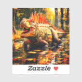 Sticker Dinosaure (Feuille)