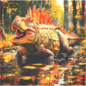 Sticker Dinosaure (Devant)