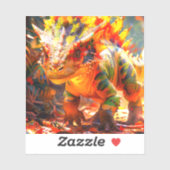 Sticker Dinosaure (Feuille)