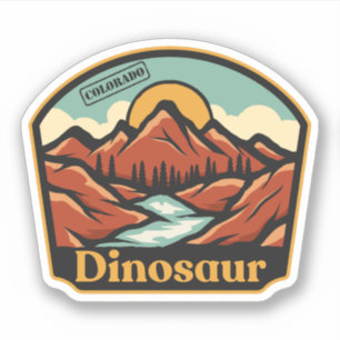 Sticker Dinosaure, Colorado