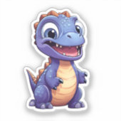 Sticker Dinosaure de dessin (Recto)