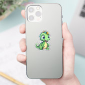 Sticker Dinosaure de dessin (Téléphone)