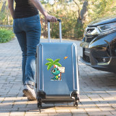 Sticker dinosaure mignon et drôle (Valise Insitu)
