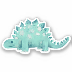 Sticker Dinosaure Stégosaure