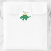 sticker dinosaure vert (Sac)