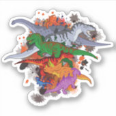 Sticker Dinosaures (Devant)