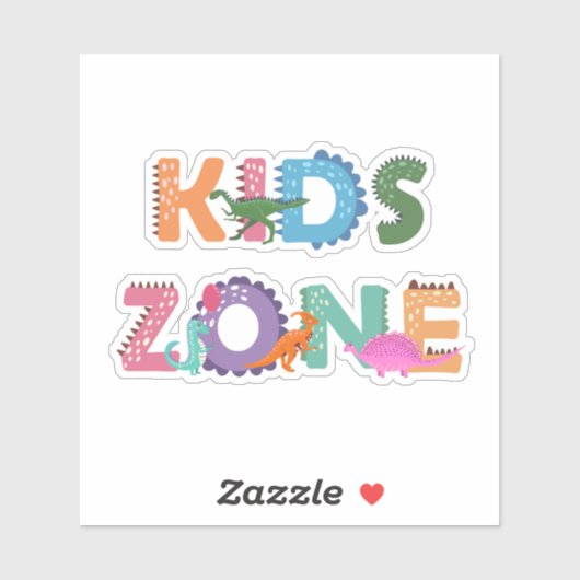 Sticker Dinosaures (Feuille)