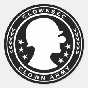 Sticker d'insigne de l'armée clown