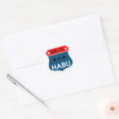 Sticker d'insigne SR-71 Blackbird "Habu" (Enveloppe)