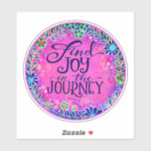 Sticker d'Inspiribilité Florale de Journey Rose Jo (Feuille)