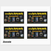 Sticker d'intrusion magnétique (Feuille)