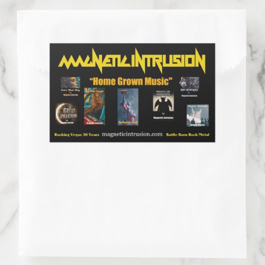 Sticker d'intrusion magnétique (Sac)