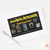 Sticker d'intrusion magnétique (Enveloppe)