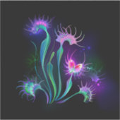 Sticker Dionaea piège lumineux (Devant)