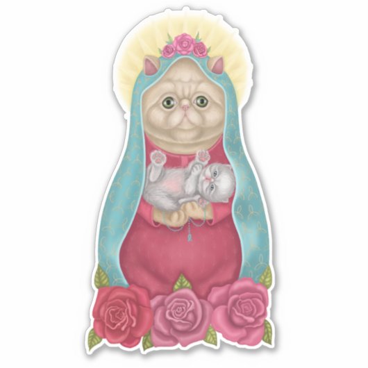 Sticker Dios Meow (Devant)