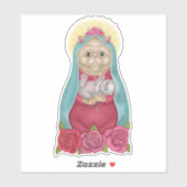 Sticker Dios Meow (Feuille)